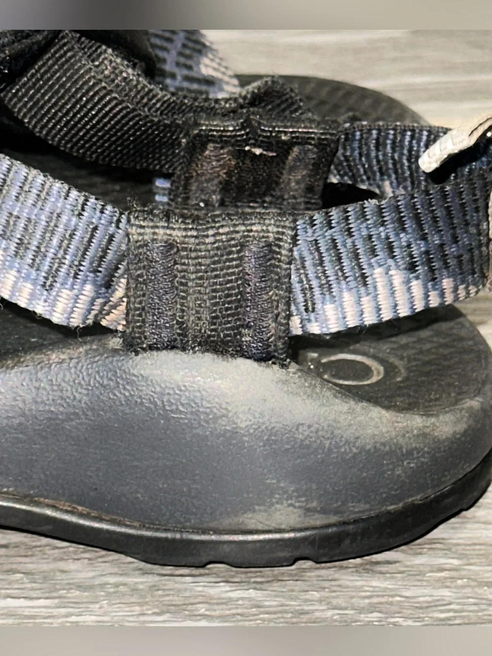 Chaco Kids Z1 EcoTread Athletic Sport Sandal Youth Size 11 Navy Slides Outdoor